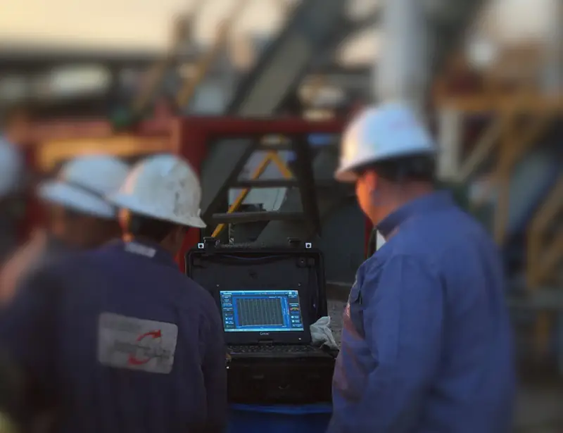 Operators on site working