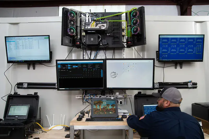 EZ Test command center setup