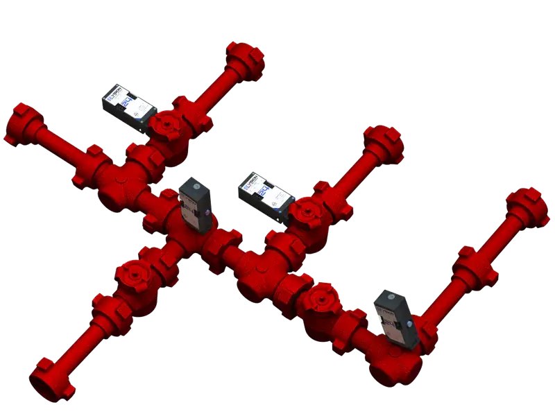 3d model of EZ Vision setup on a manifold